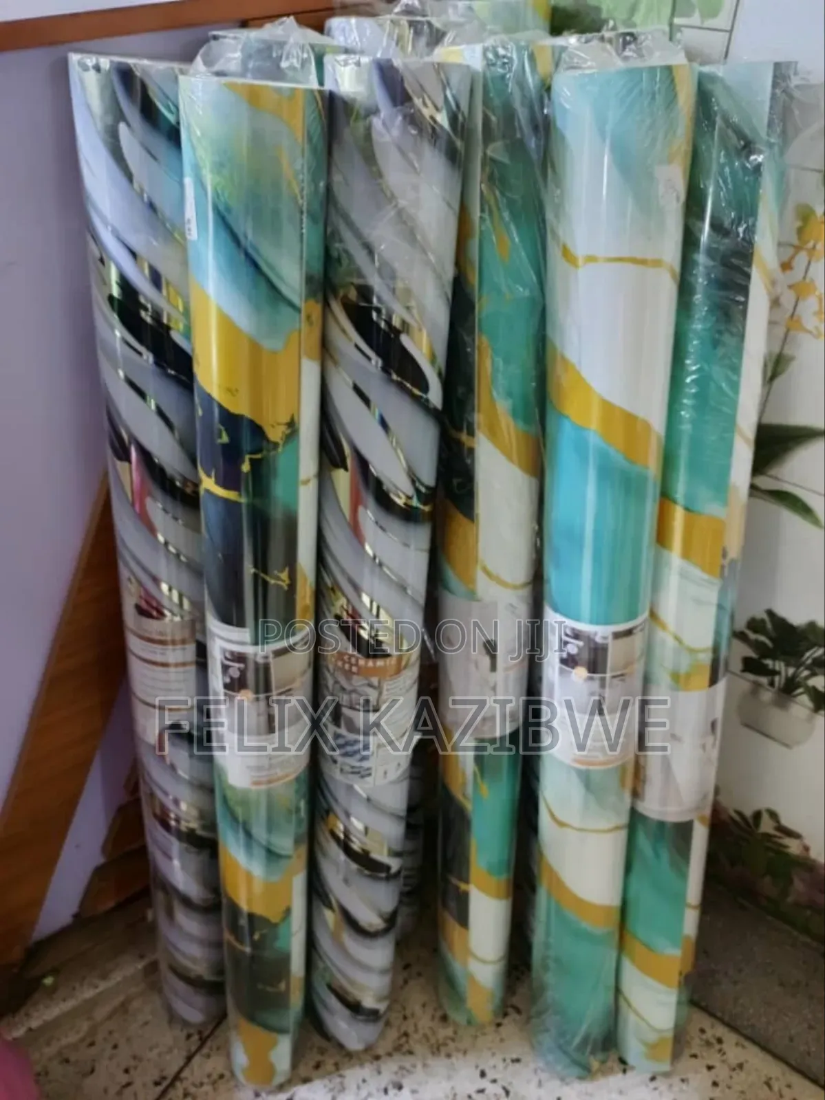 PVC Wallpaper Rolls.