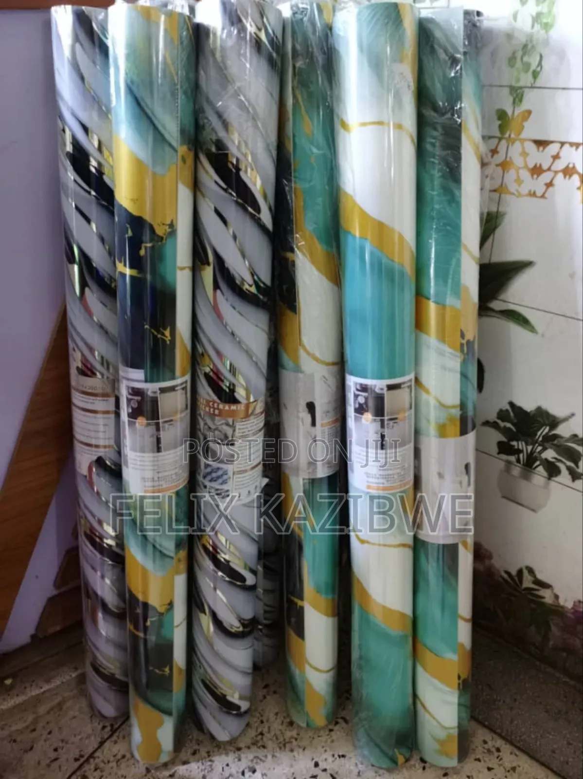PVC Wallpaper Rolls.