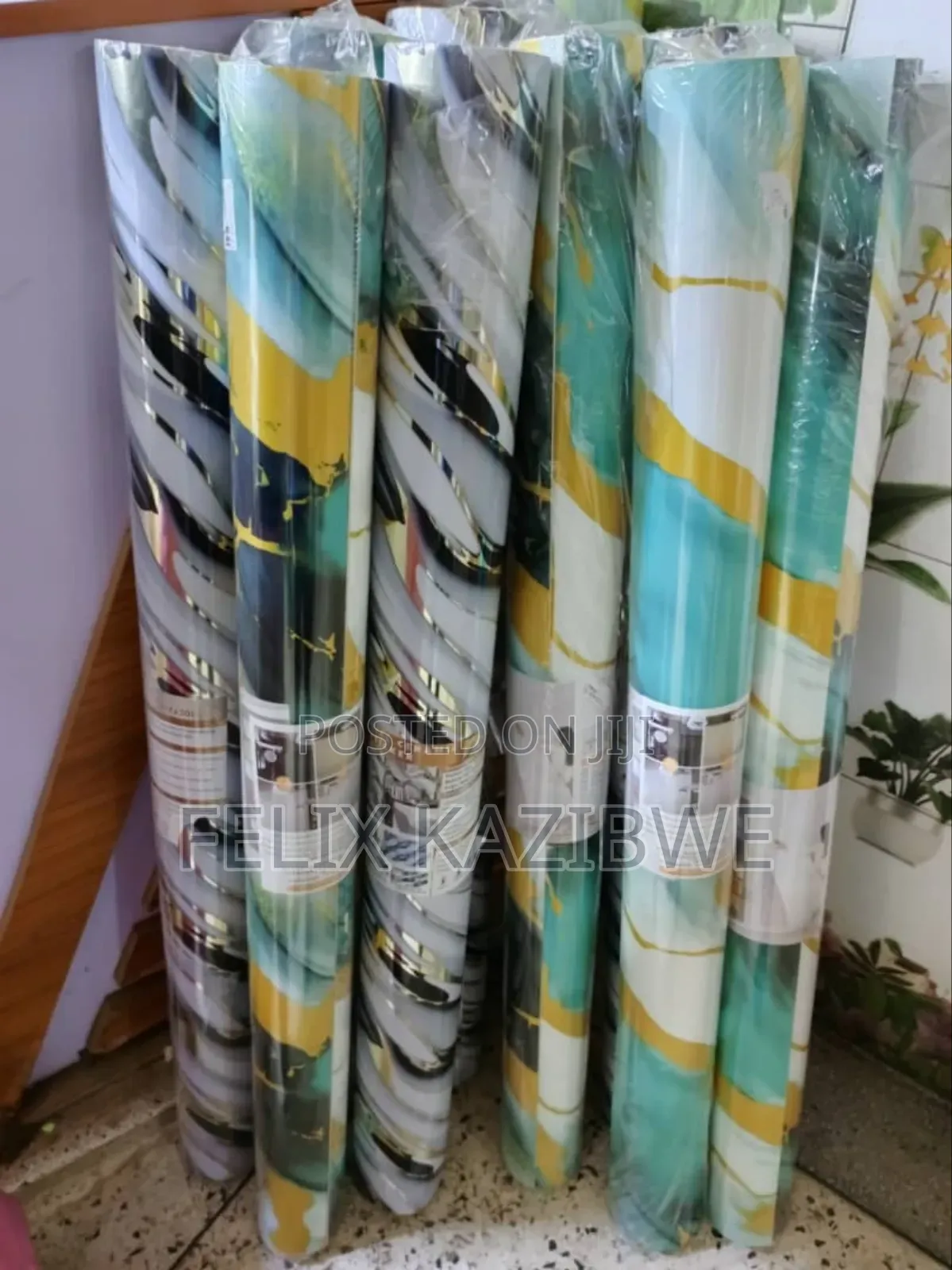PVC Wallpaper Rolls.