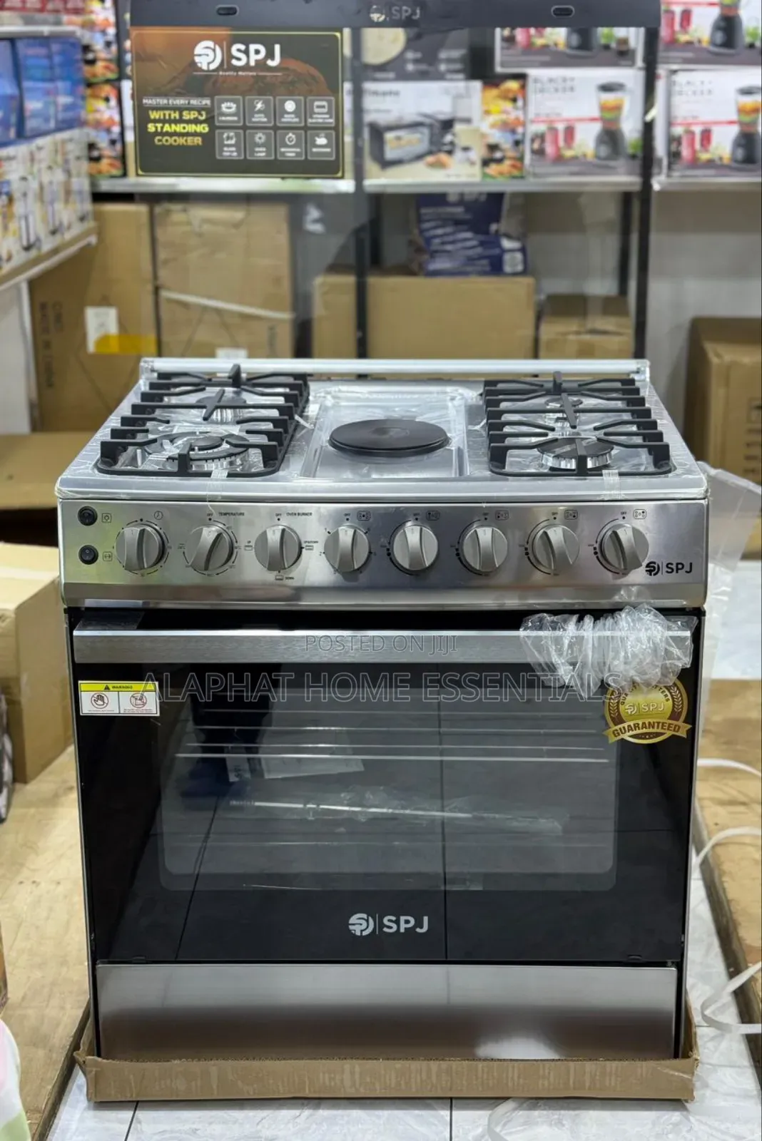 Spj 80*60cm Cooker 4+1 Stainless Steel