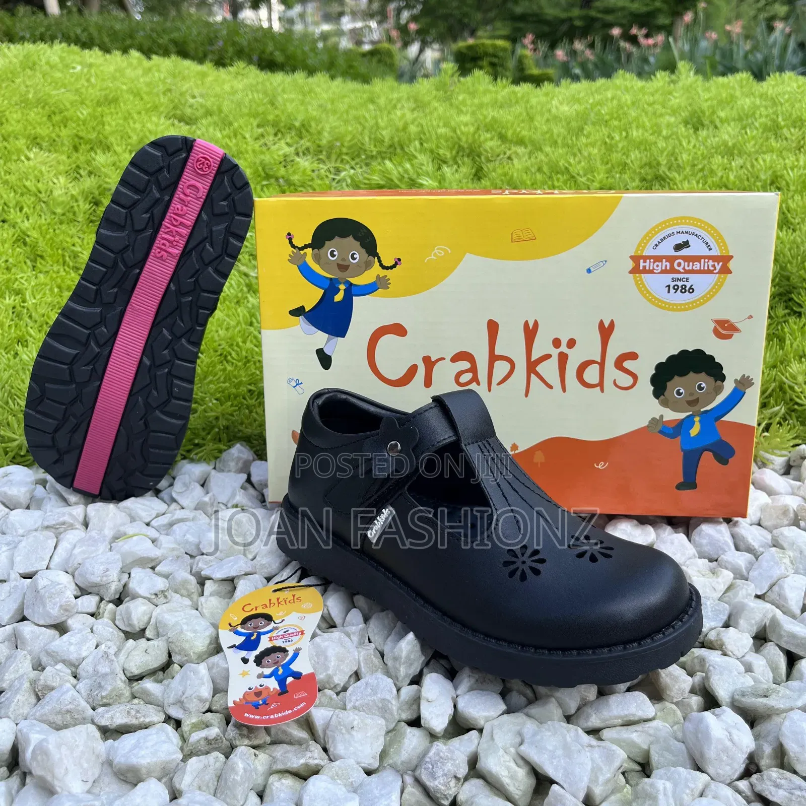 Designes Back to School Crab Shoes_black