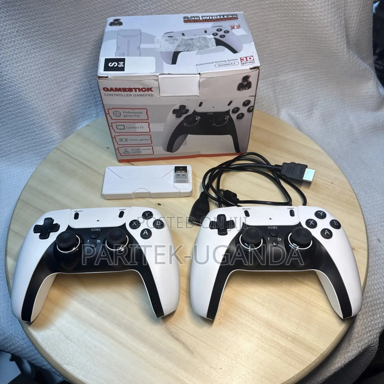 Gamestick - 3d Game Emulator 2.4g 2 Wireless Controllers Over Game