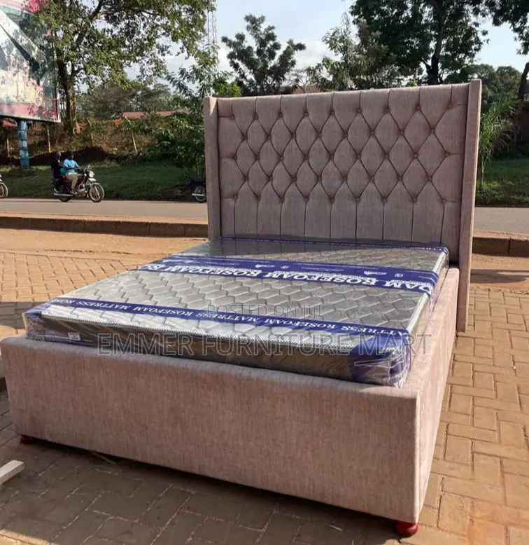 5x6 Velvet Bed