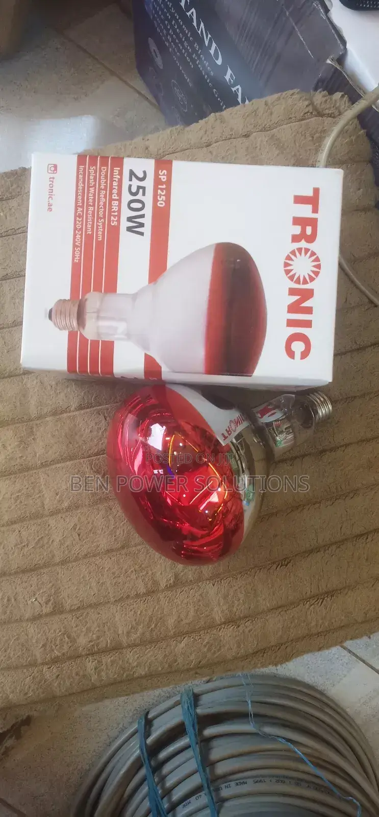250w Infrared Brooder Bulb