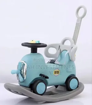2-in-1 Baby Ride-on Toy Car and Rocker.