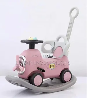 2-in-1 Baby Ride-on Toy Car and Rocker.