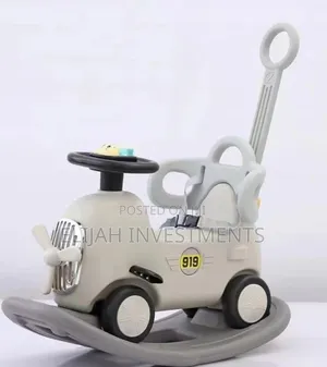 2-in-1 Baby Ride-on Toy Car and Rocker.