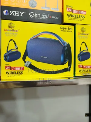 Ln-716 Bt Powerful Super Deep Bass Portable Wireless Bluetooth Speaker