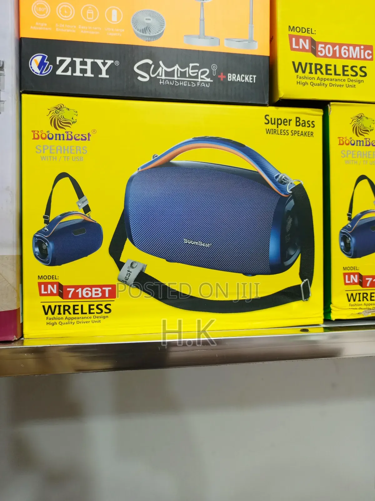 Ln-716 Bt Powerful Super Deep Bass Portable Wireless Bluetooth Speaker