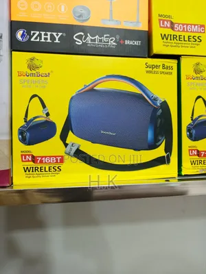 Ln-716 Bt Powerful Super Deep Bass Portable Wireless Bluetooth Speaker