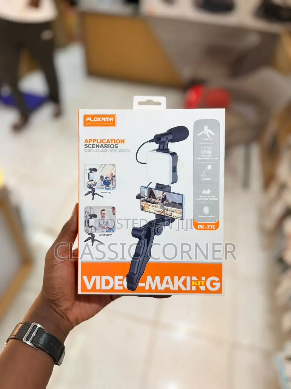 Plokama Video Making Kit Pk771 With Tripod