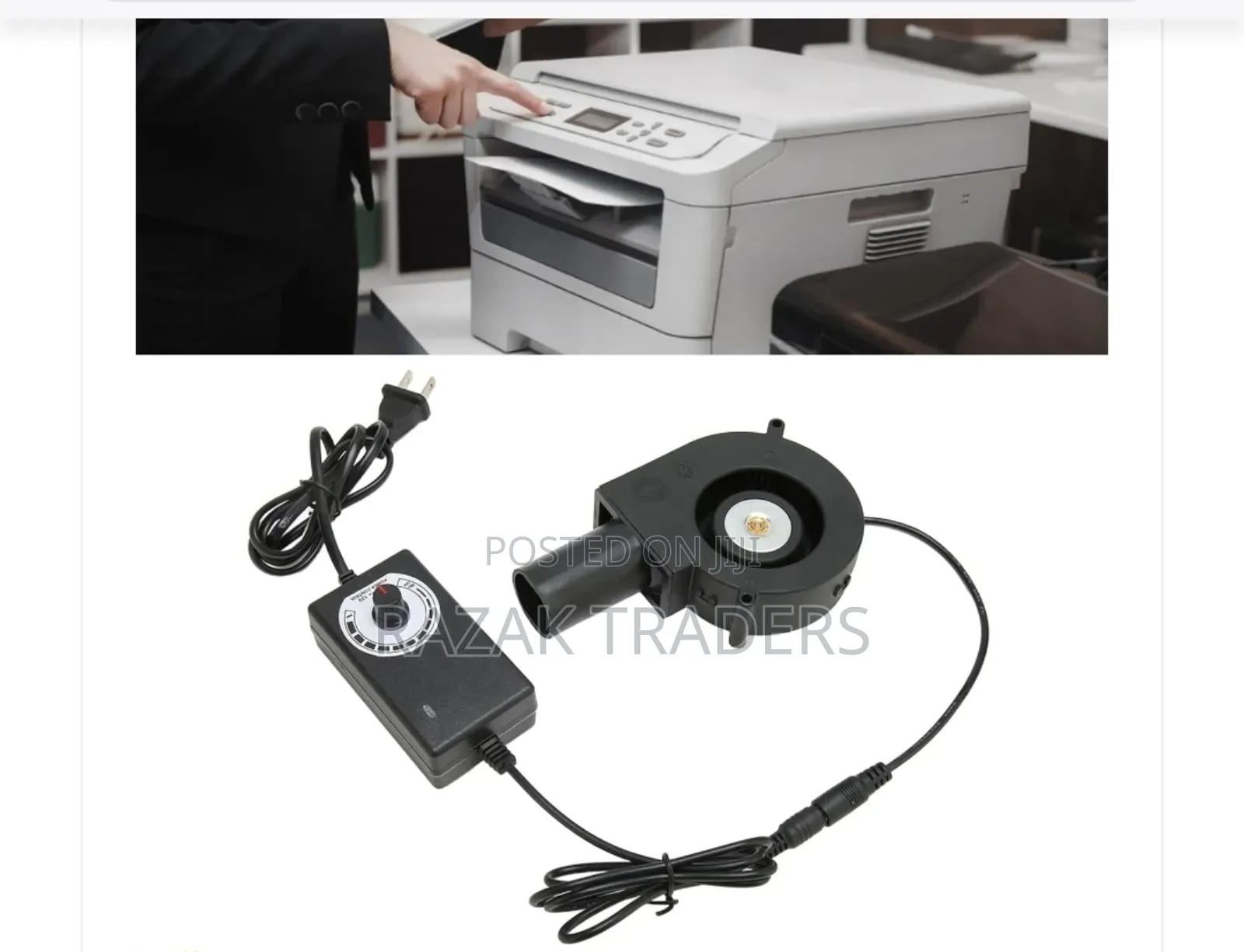 Electric Air Blower 12v Blower Fan Brushless Motor With Speed Control