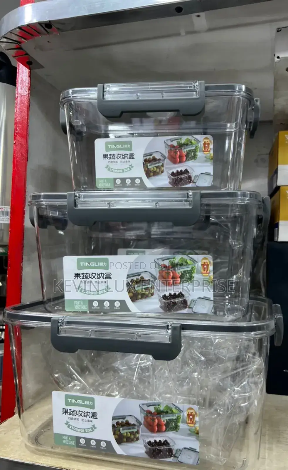 Set of Containers 3 Pieces