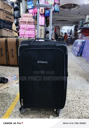 Cloth Travel Suitcase in Medium Size