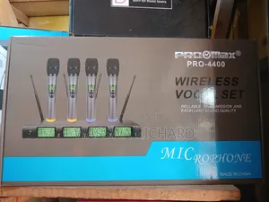 Promax 4400 4 in One Wireless Microphone