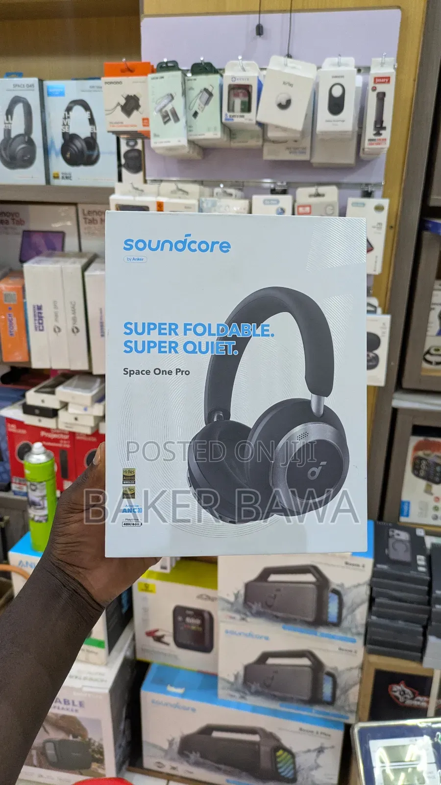 Anker Soundcore Space One Pro Headphones.