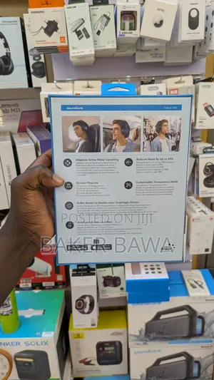 Anker Space Q45 Wireless Noise Cancelling Headphones.