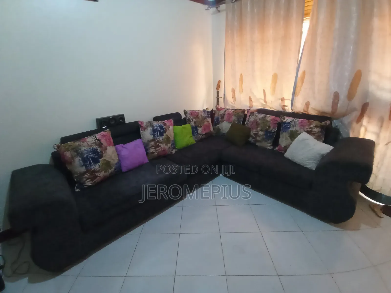 8-Seater L Sofa Set