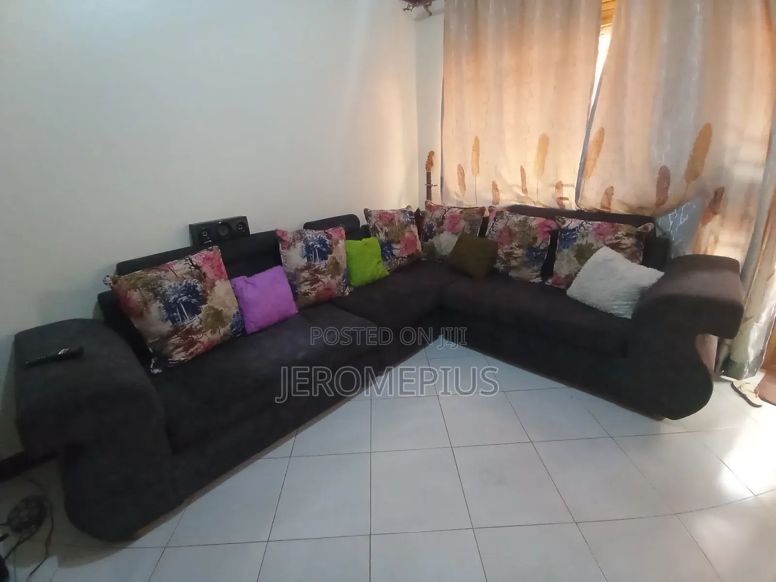 8-Seater L Sofa Set