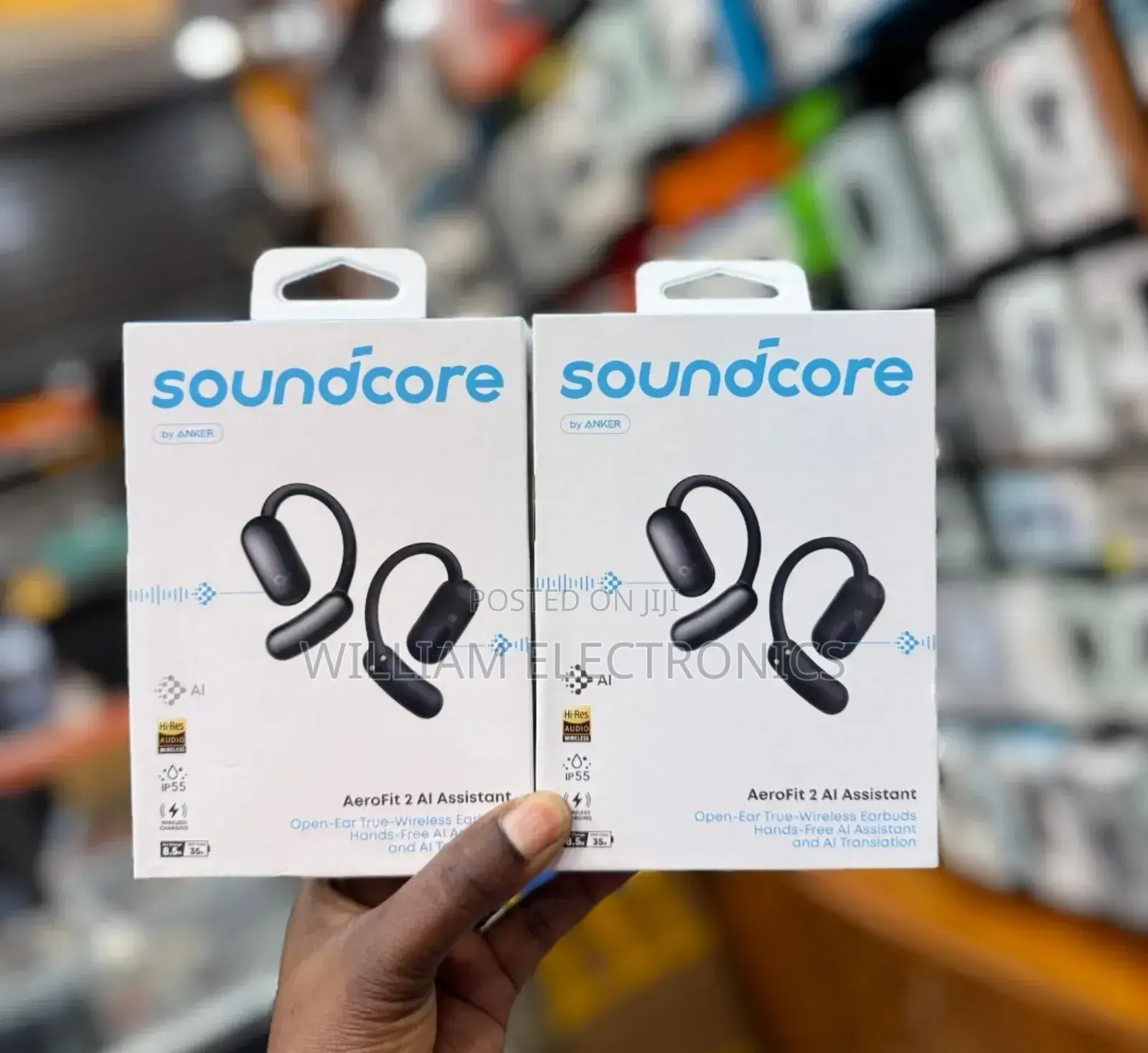 Anker Soundcore Aero Fit 2 Ai Assistant Open - Ear Headphones