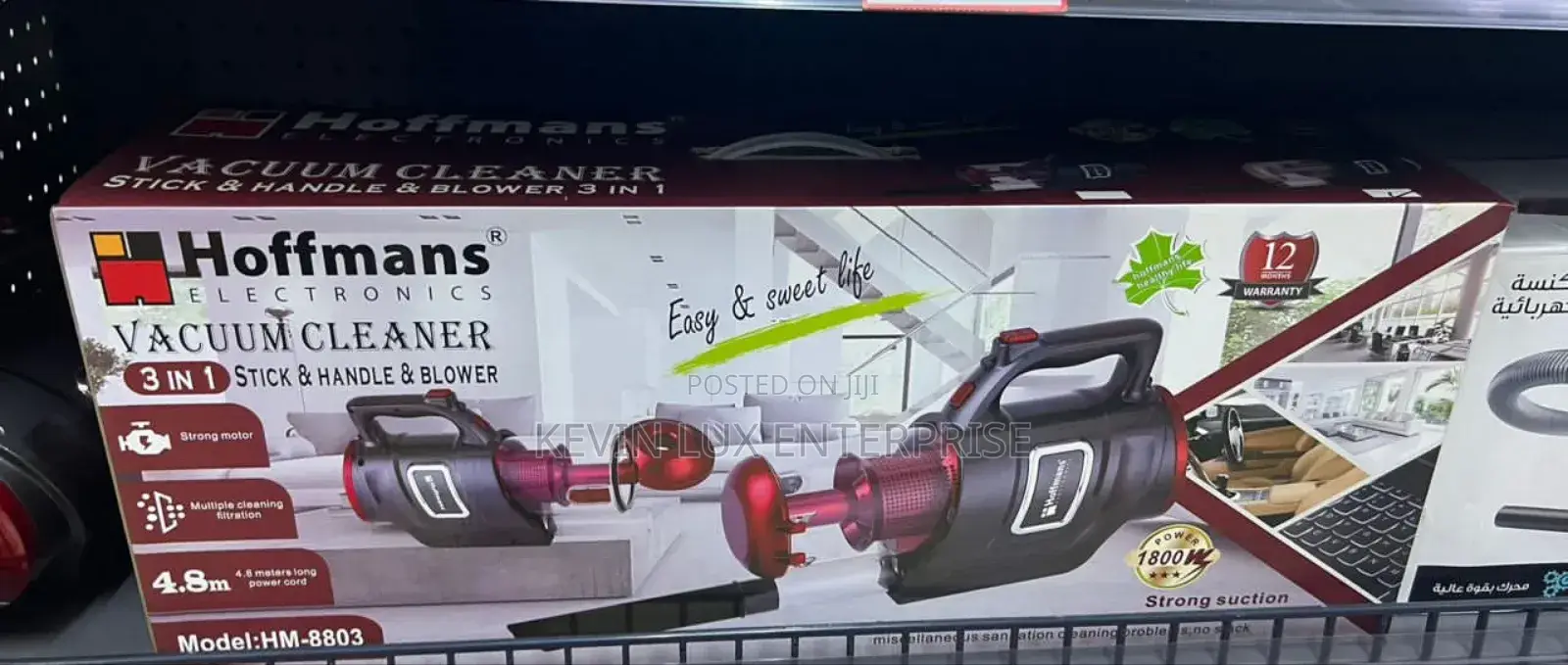 Vacuum Cleaner 3 in One Stick and Handle Blower
