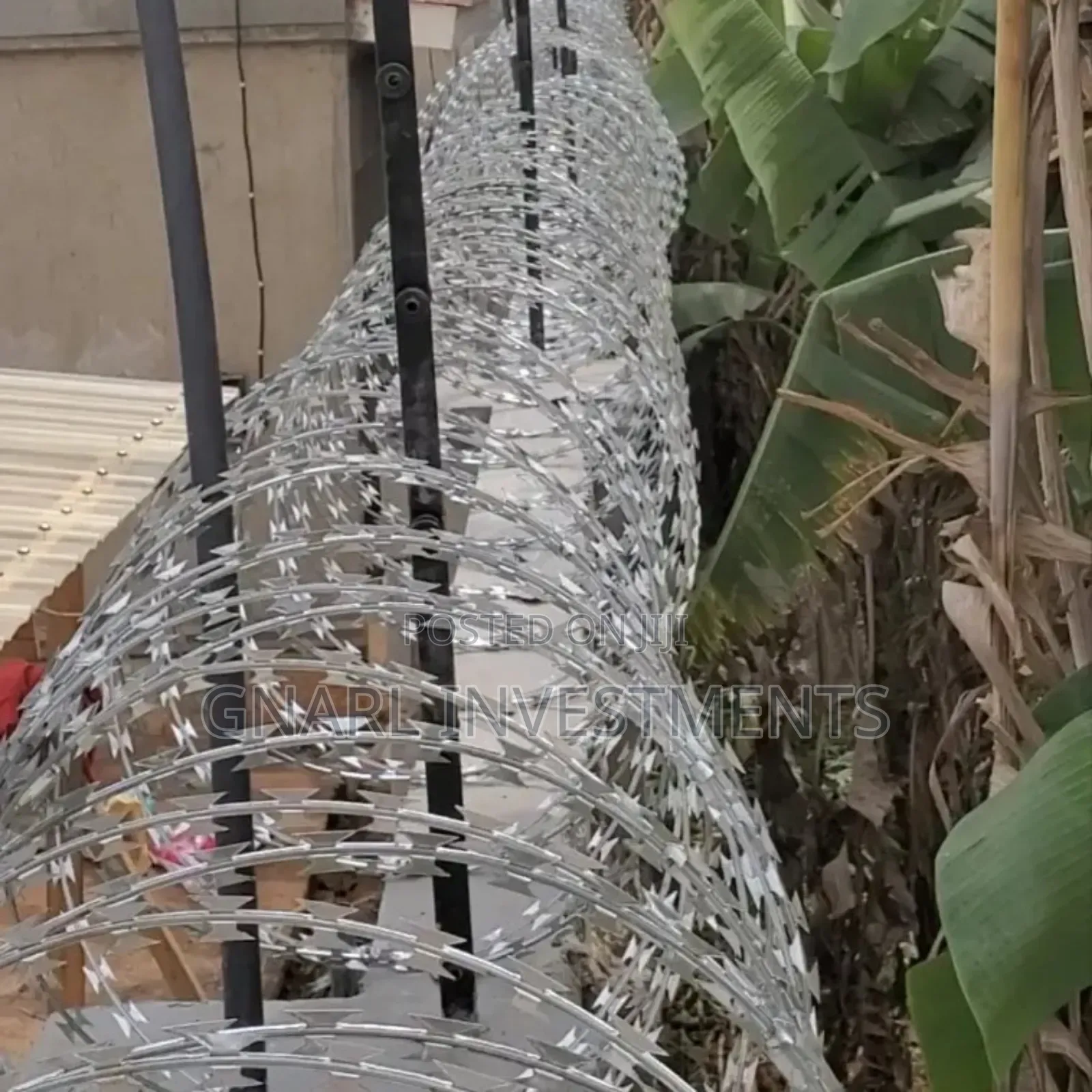 Electrical Razor Wire Fencing Installation