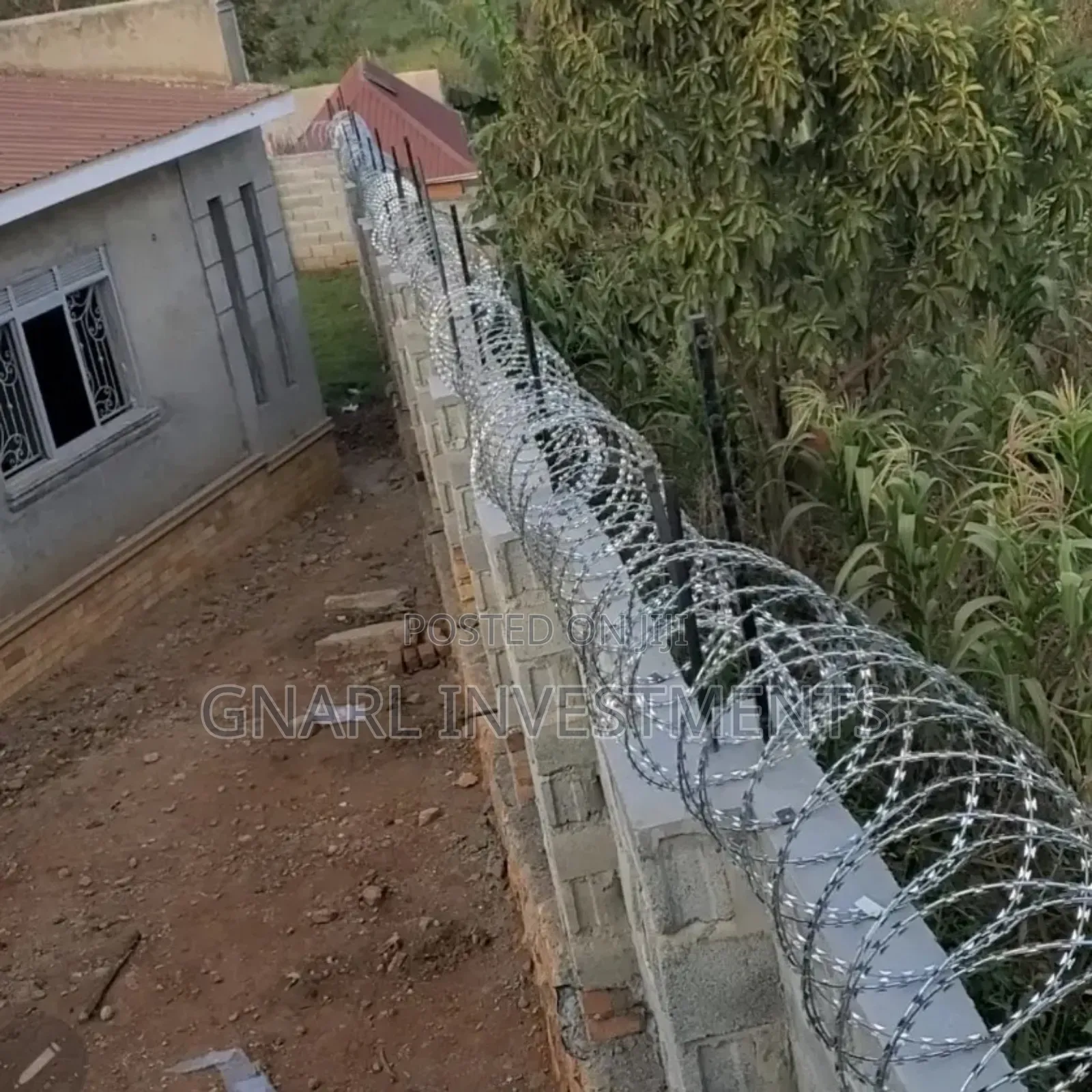 Electrical Razor Wire Fencing Installation