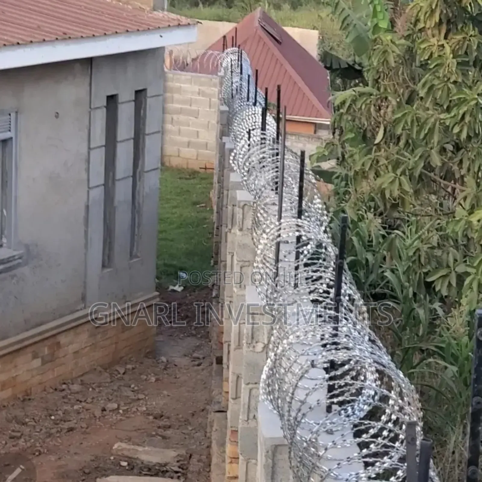 Electrical Razor Wire Fencing Installation