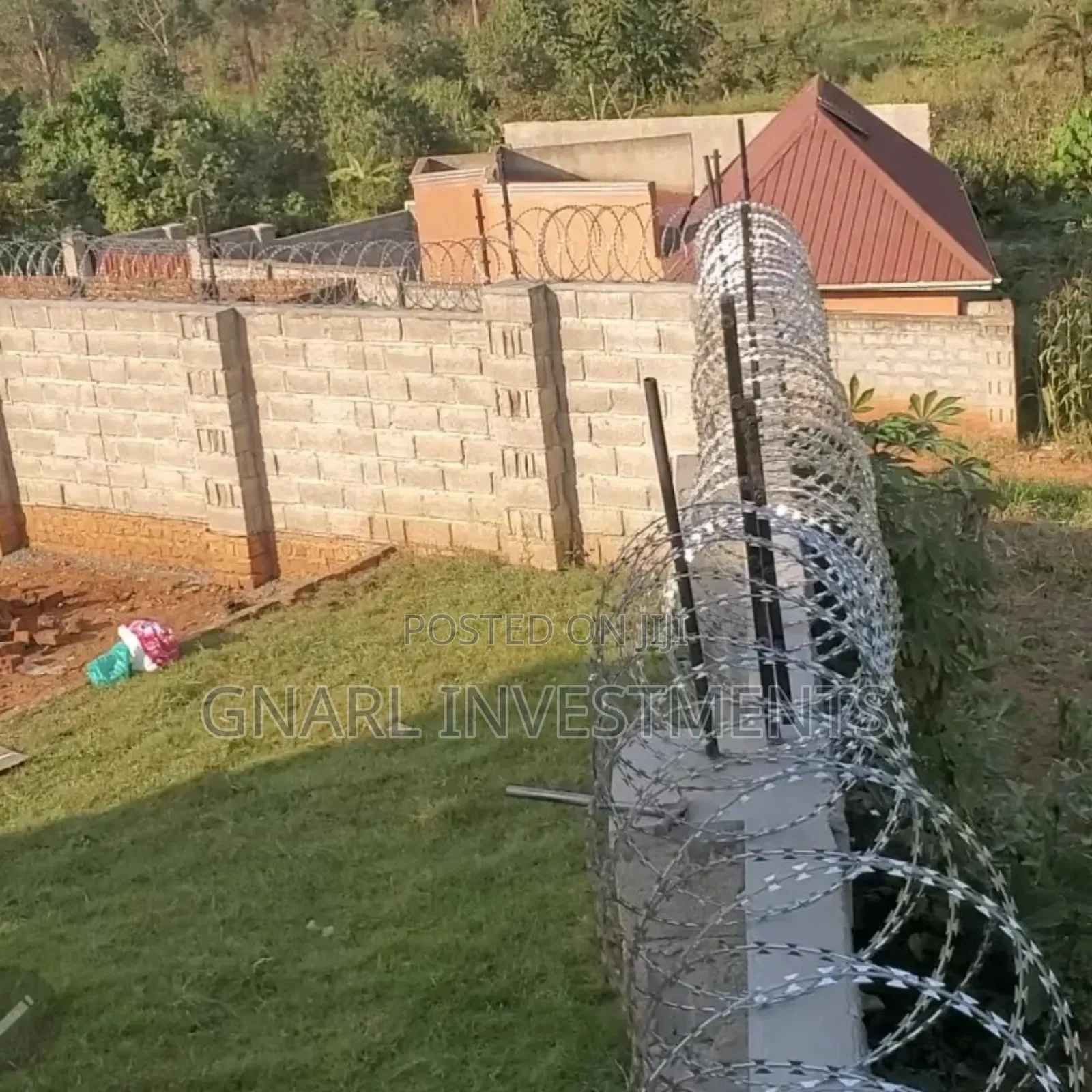 Electrical Razor Wire Fencing Installation
