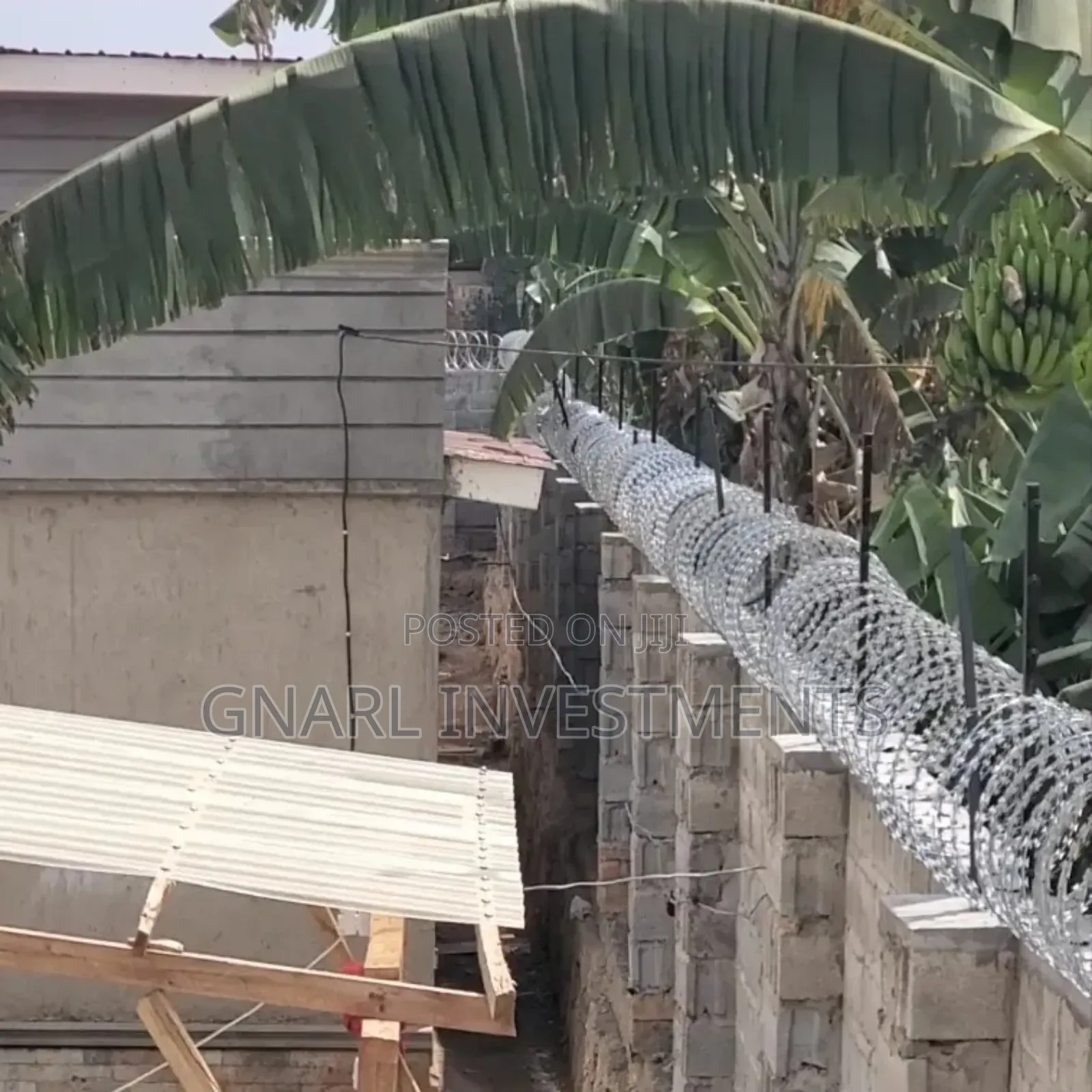 Electrical Razor Wire Fencing Installation
