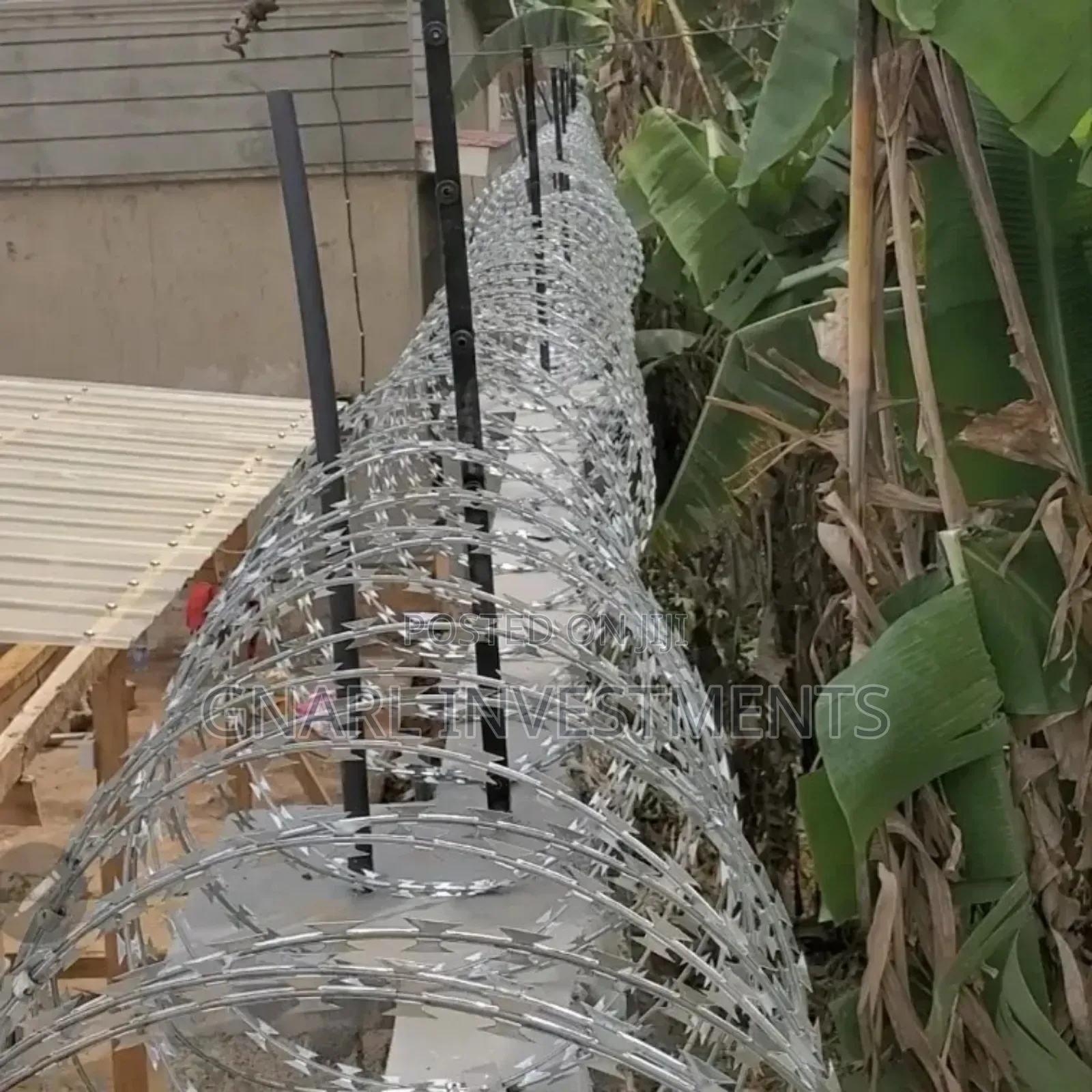 Electrical Razor Wire Fencing Installation