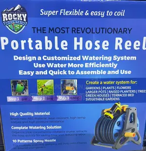 Portable Horse Reel Pipe 30 Metres With Nozzle
