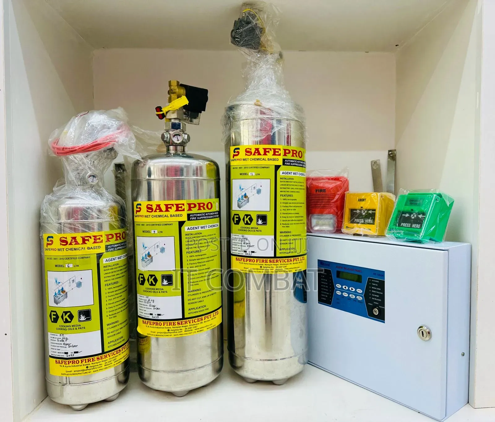 We Do Fire Extinguisher and Suppression Systems