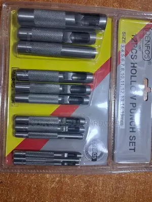 12pcs Hollow Punch Set