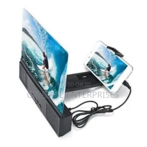12 Mobile Screen Amplifier With Bluetooth Speaker