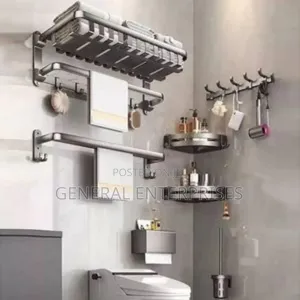 7 Piece Bathroom Storage Set Organizer