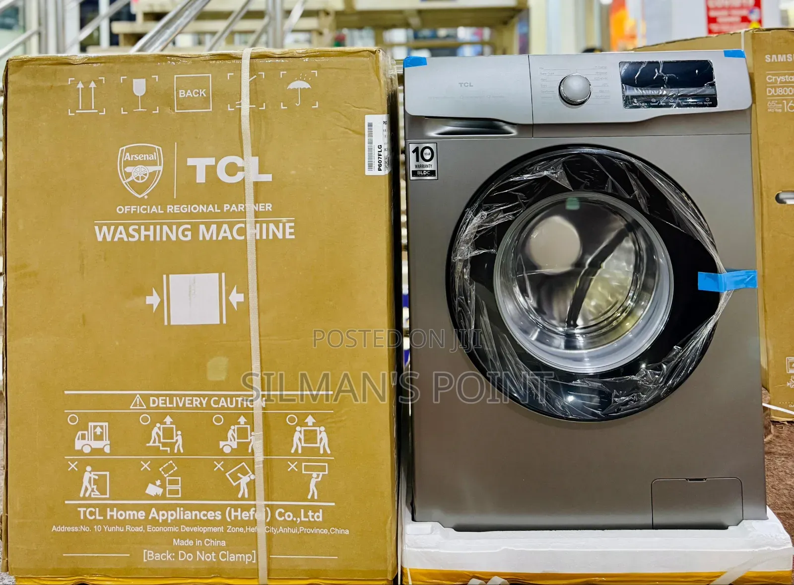 TCL 7kg Front Loader Washing Machine