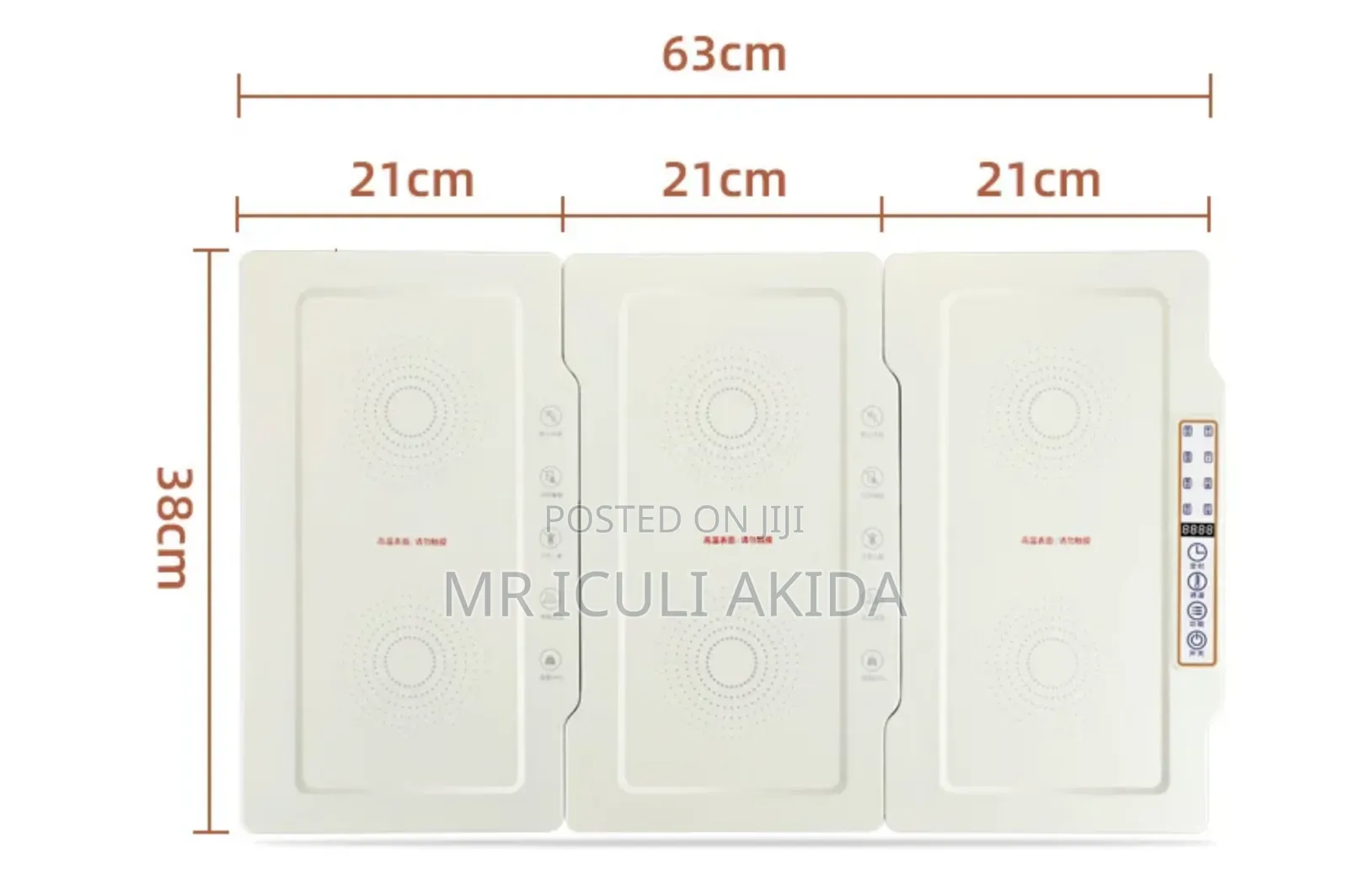 Folding Electric Food Warming Tray