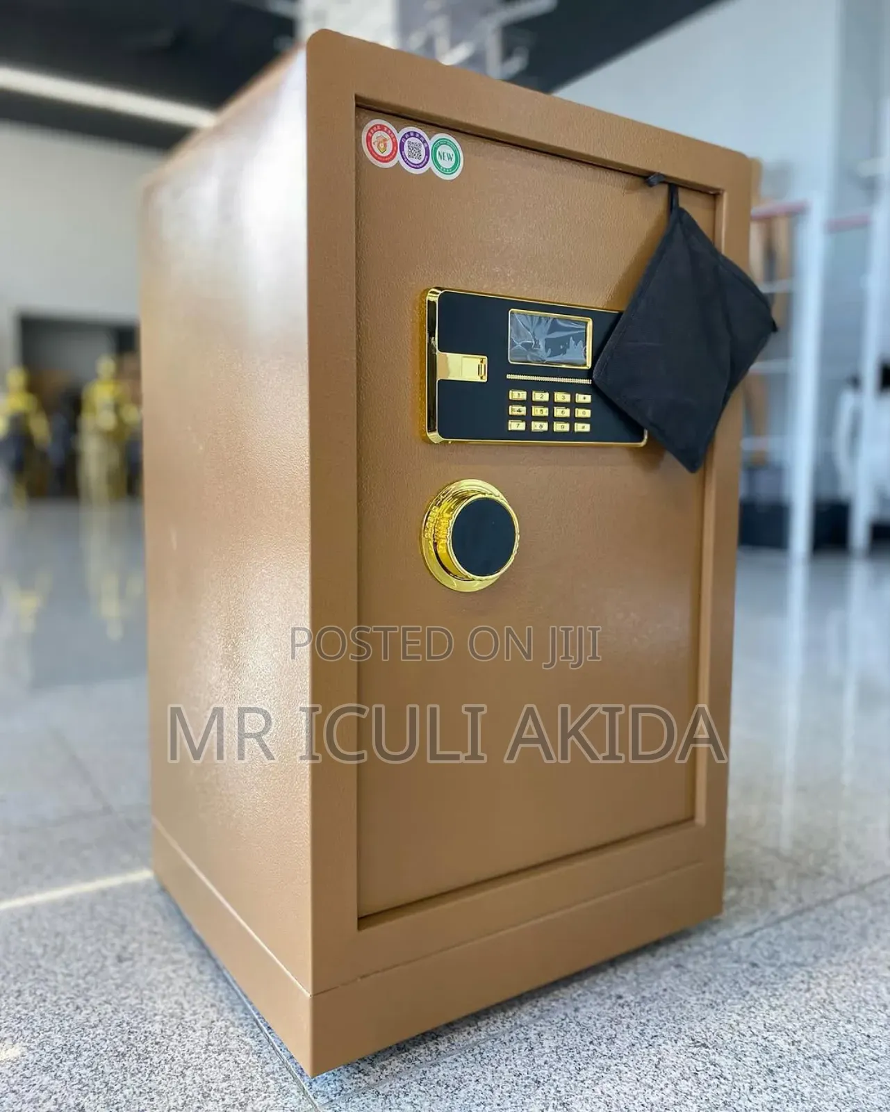 Ap70 Semi Armored Safebox With A Digital Keypad & Key Lock Combination