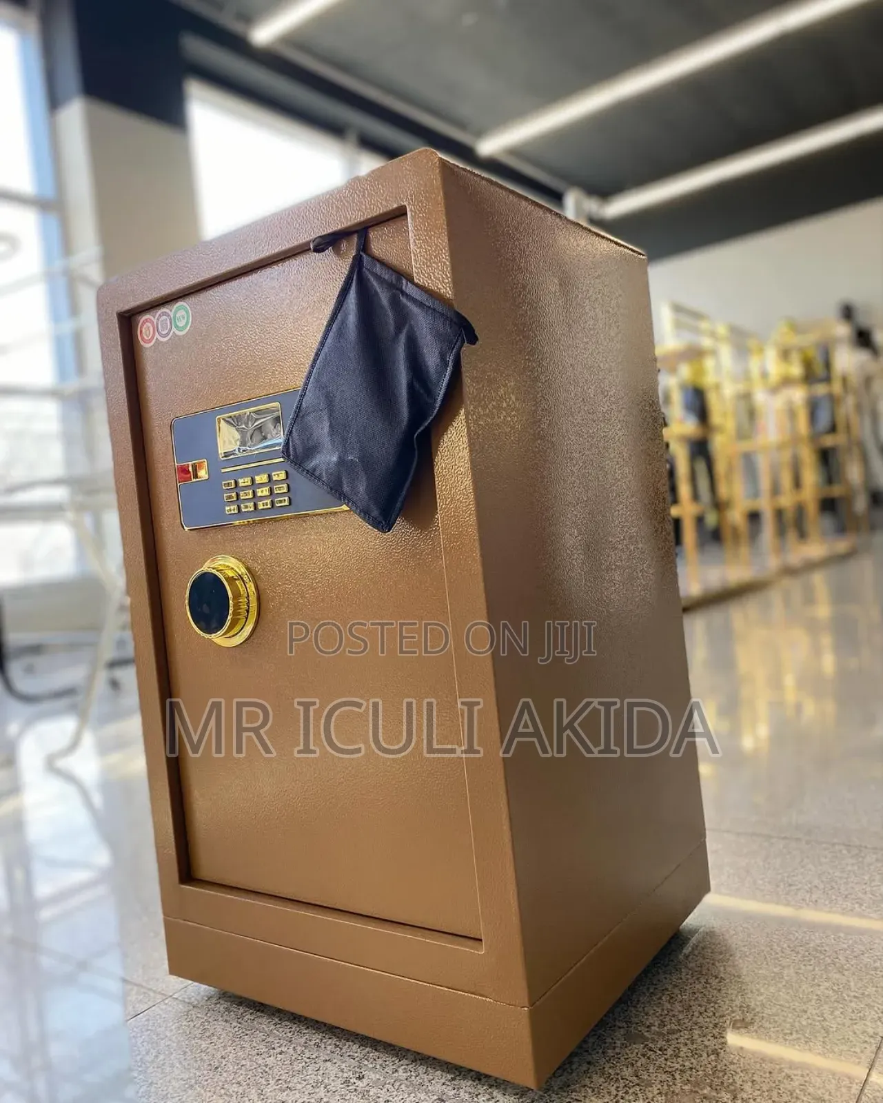 Ap70 Semi Armored Safebox With A Digital Keypad & Key Lock Combination