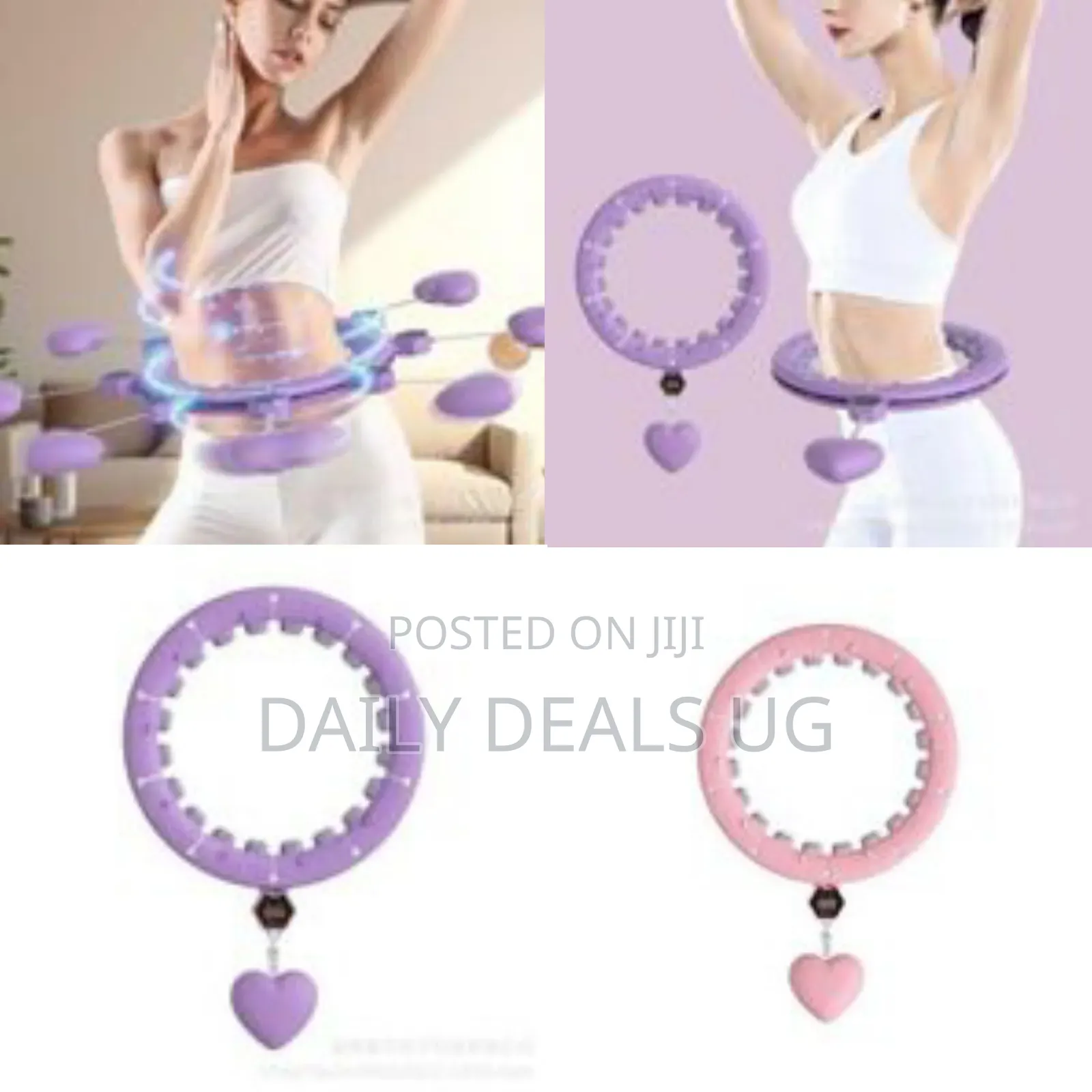 Smart Weighted Fitness Hoop