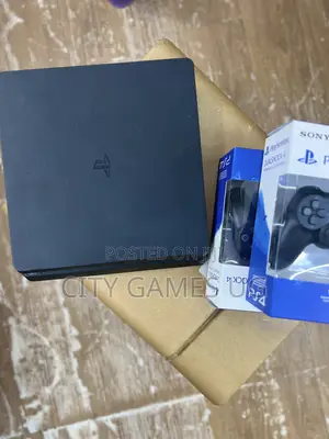 Sony Playstation 4 Slim 1tb Console - Jet Black
