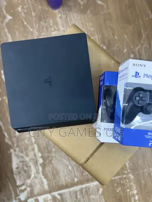Sony Playstation 4 Slim 1tb Console - Jet Black