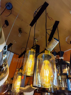 3in 1 Glass Pendant Lamp Holder