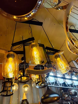 3in 1 Glass Pendant Lamp Holder