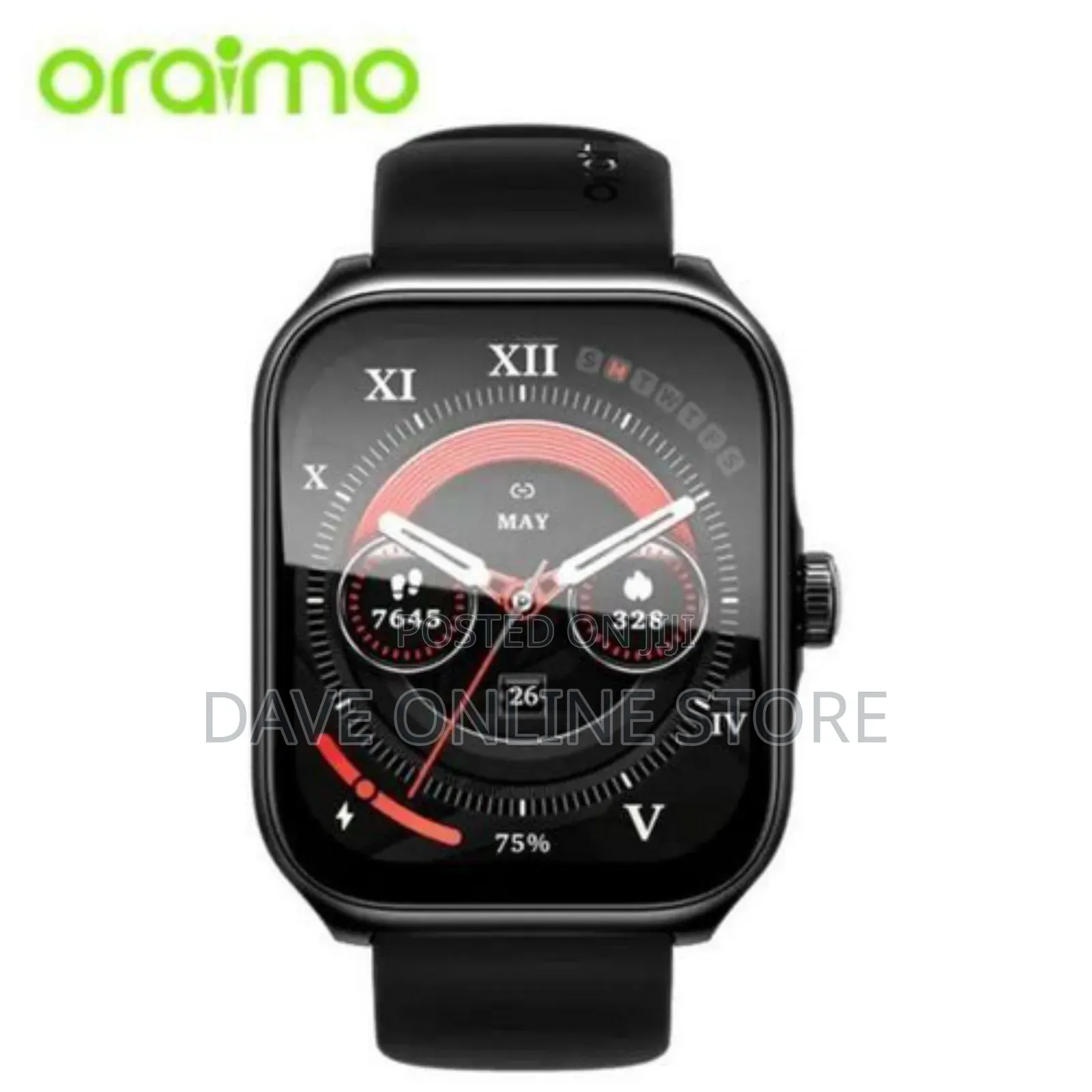 Oraimo Watch Nova-Am 2.01" Amoled Screen Curved Cover Smart Watch