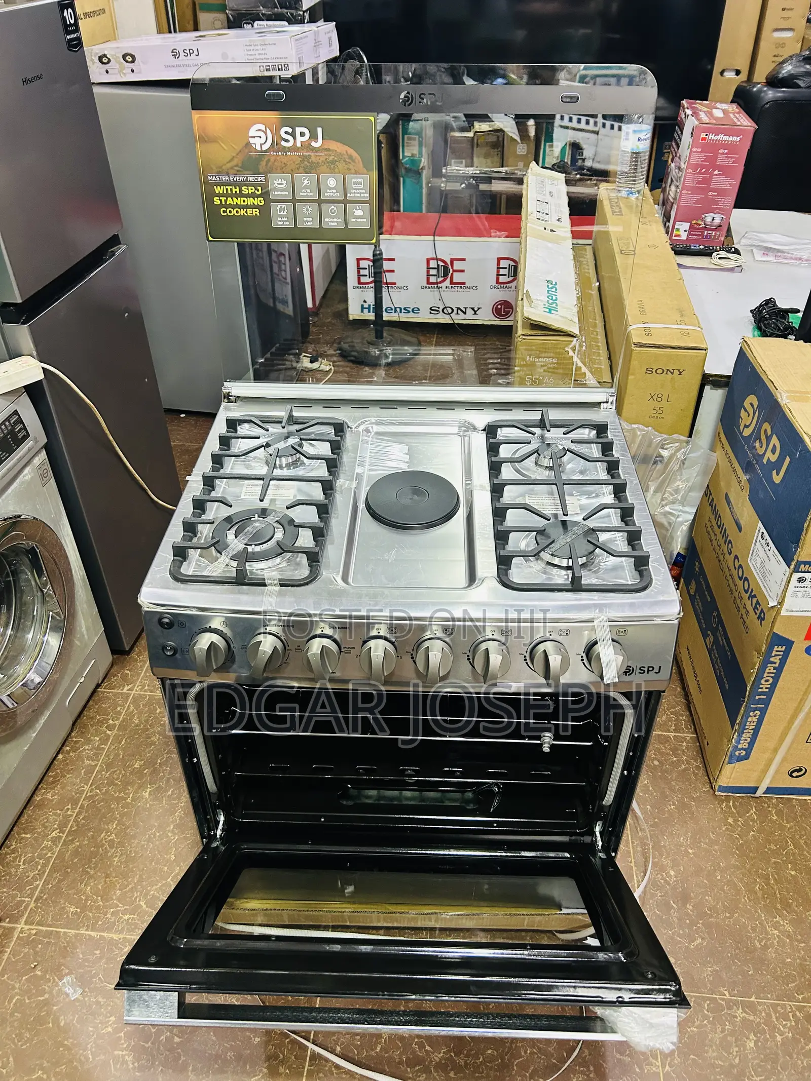SPJ 60x80 4 Gass 1 Electric.
