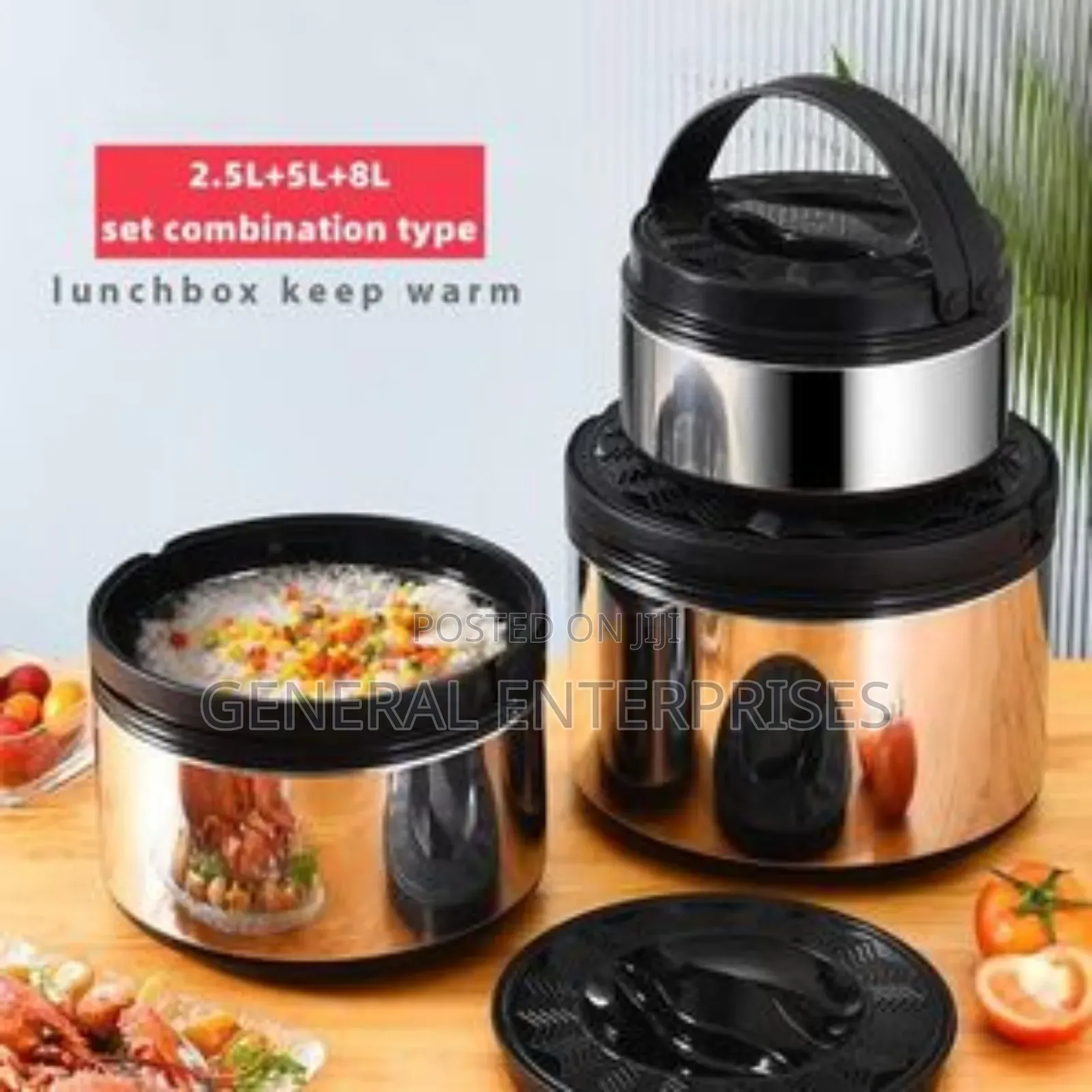 3pc Thermal Serving Dish