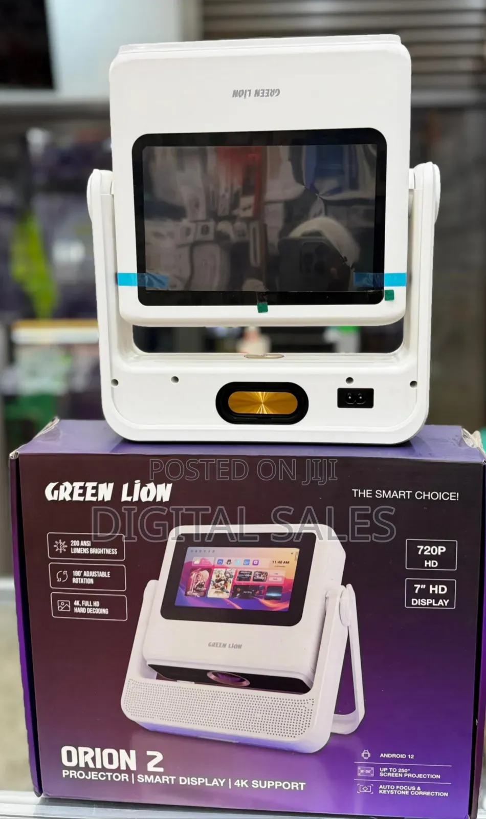 Green Lion Orion 2 Smart Projector With Smart Display