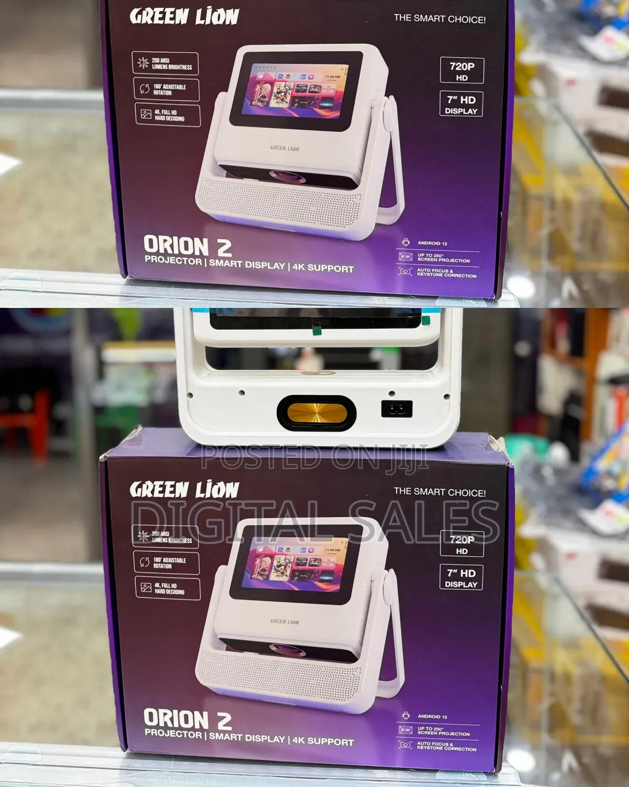 Green Lion Orion 2 Smart Projector With Smart Display